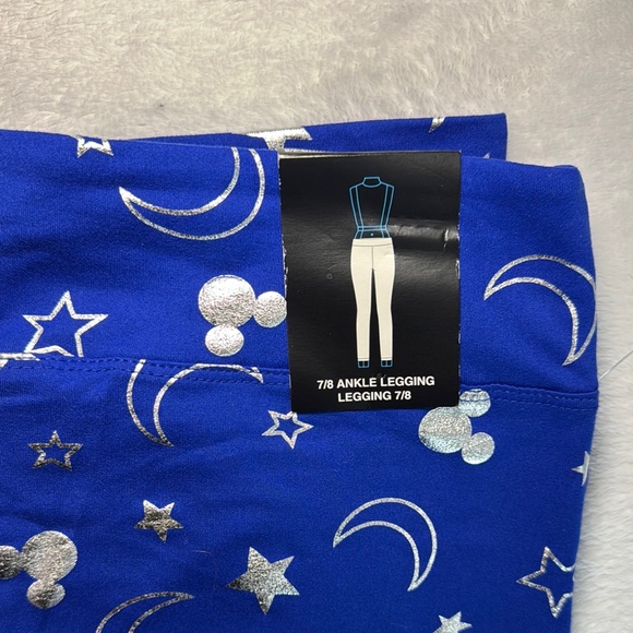 Disney Blue and Silver Leggings - Picture 3 of 4